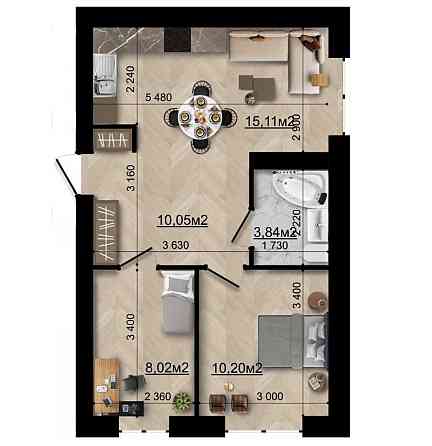 2-кімнатна квартира від забудовника в Бучі — комфорт і безпека Буча