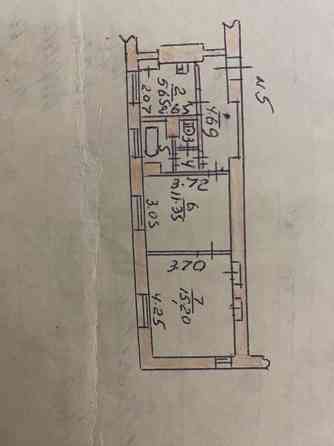 Продам двукімнатну на Металургів від господаря Запорожье