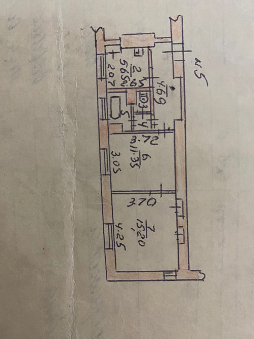Продам двукімнатну на Металургів від господаря Запорожье - изображение 5