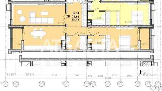 2х комн. в ЖК Модерн, 6 ст. Б. Фонта Одеса