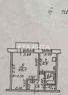Предлагается 1 ком квартира в кирпичном доме. Одеса