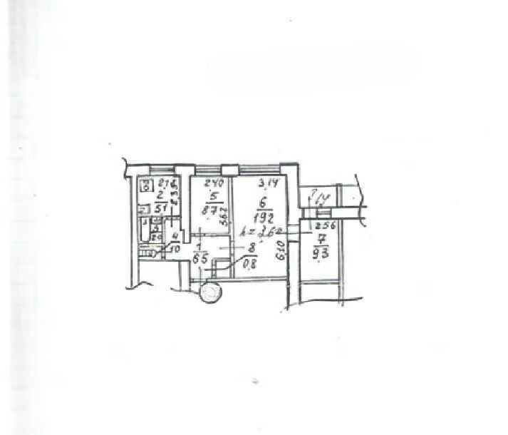 3 кім в цегляній багатоповерхівці РОБОЧА (715872) Днепр - изображение 6