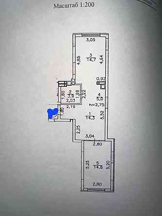Двокімнатна квартира без рем. Ірпінь, Єоселя, Сертифікат Ирпень
