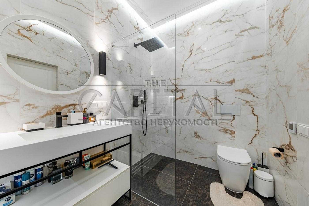 Центр. Дизайнерская 1к 2к квартира с террасой, 77 м2. Олимпийская Київ - зображення 6