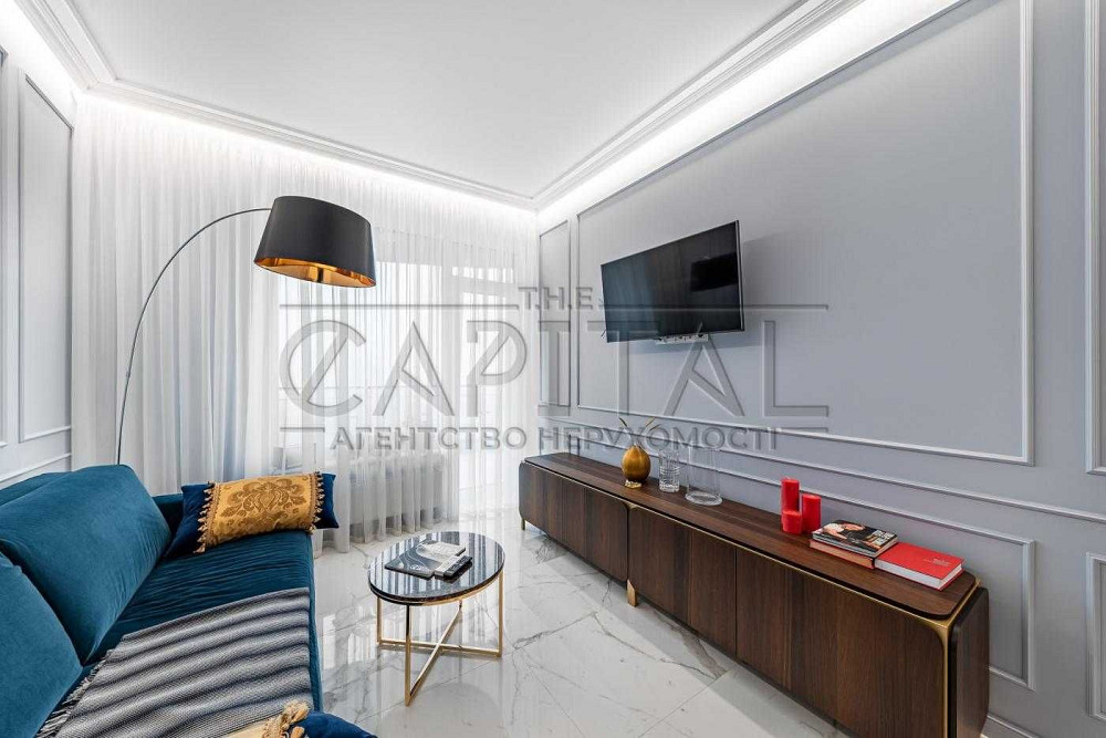 Центр. Дизайнерская 1к 2к квартира с террасой, 77 м2. Олимпийская Київ - зображення 1