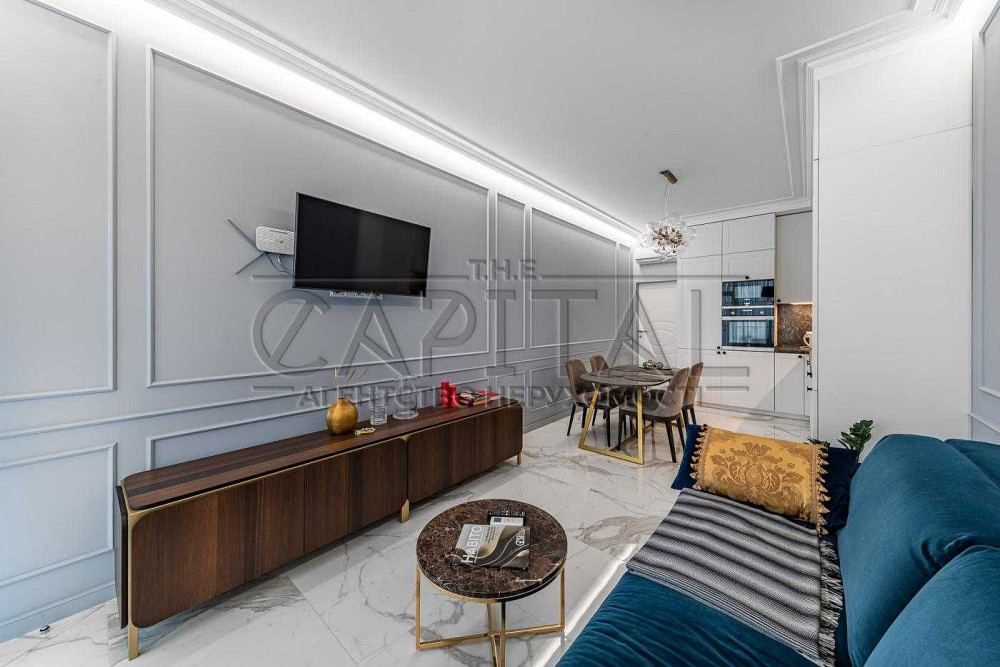 Центр. Дизайнерская 1к 2к квартира с террасой, 77 м2. Олимпийская Київ - зображення 2