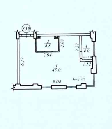 Продам 2-ух ком квартиру ЖК Пятый континет Днепр