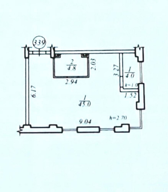 Продам 2-ух ком квартиру ЖК Пятый континет Днепр - изображение 4