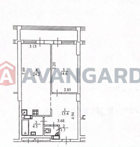 2к квартира ЖК Берестейський Київ - зображення 5