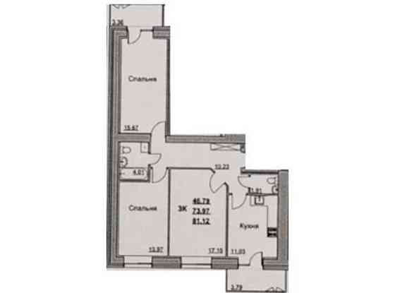 Продам 3к (або обмін на будинок) по вул. Збройних сил України, 35 Сумы