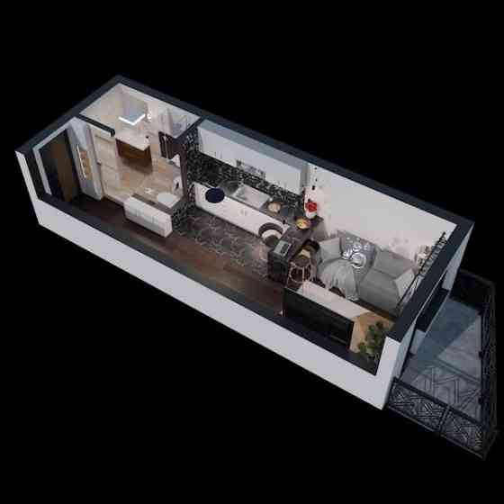 Квартира с балконом | Теремки | Британскький квартал | смарт Київ