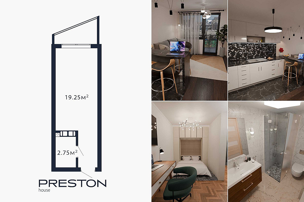 Продам квартиру Київ | 22 м2 | метро Теремки | Нова Англія Київ - зображення 4