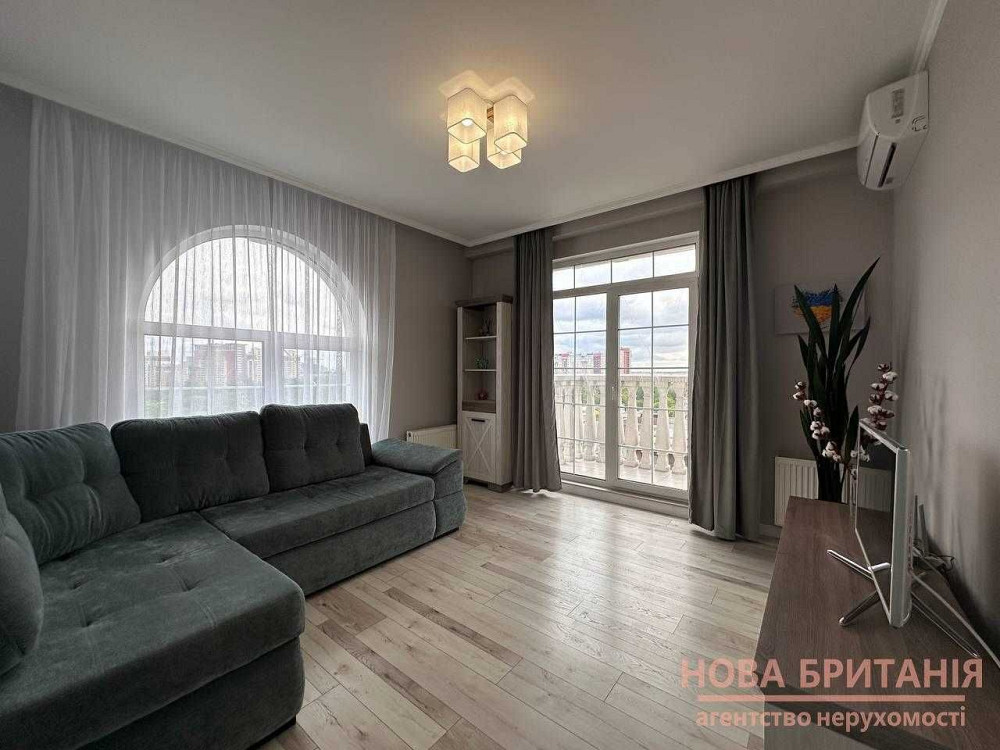 Оренда 2к квартира 60м2 з балконом, ЖК Нова Англія, будинок Ліверпуль Київ - зображення 1
