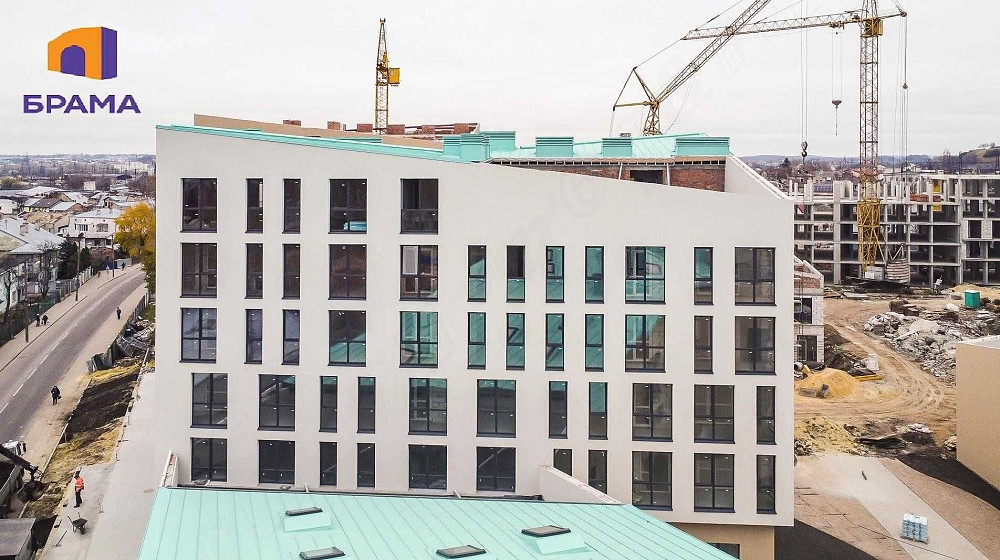 Квартира на виплату з першим внеском 30%. ЖК Підзамче(Брама) 42.3 м.кв Львів - зображення 1