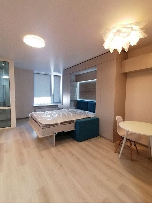 Оренда 1-к ЖК Севен, Дніпровська набер. 18-Б метро Осокорки 5 мин! Київ - зображення 2