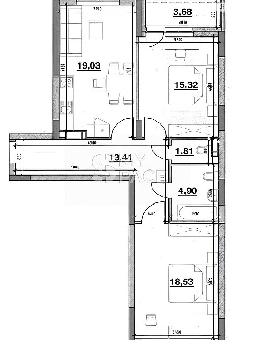 Продаж 2 к квартири ЖК Ok`LAND, Окленд, Севастопольська площа Київ - зображення 7
