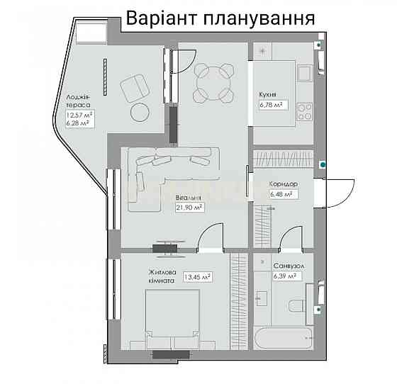 Продається квартира в новобудові м. Хуст Хуст