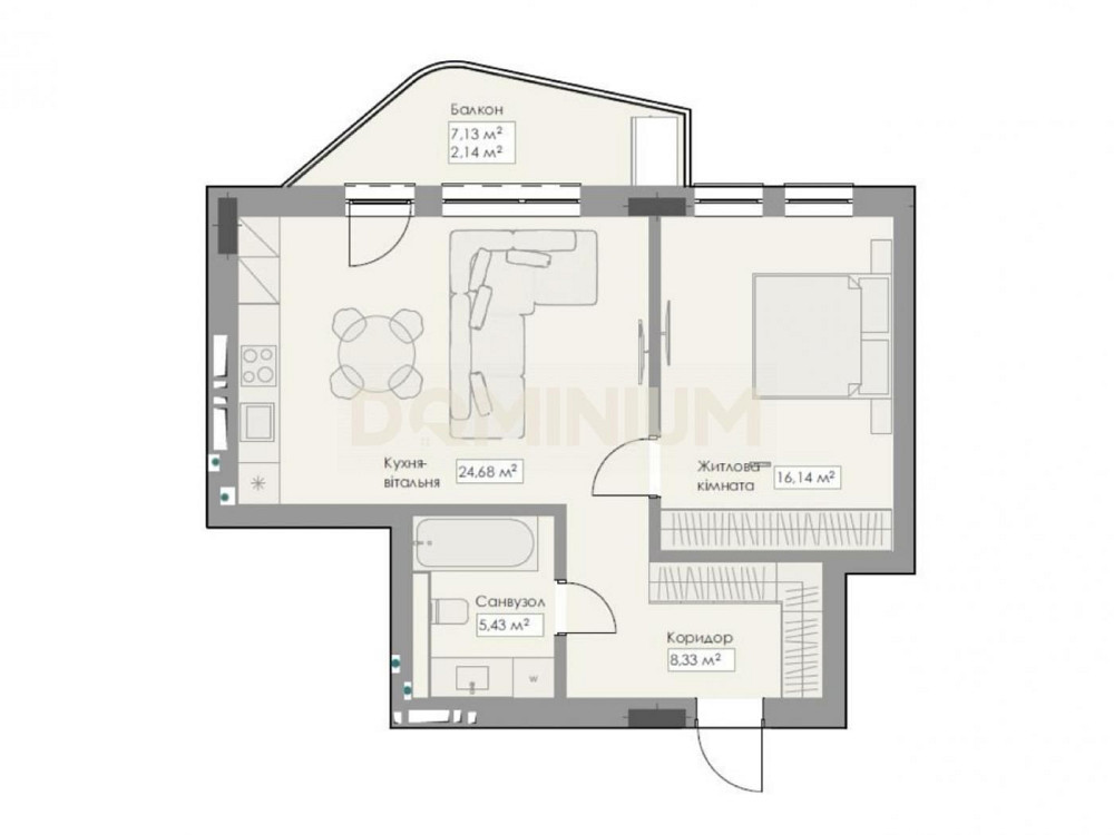 Продається квартира в новобудові м. Хуст Хуст - зображення 7