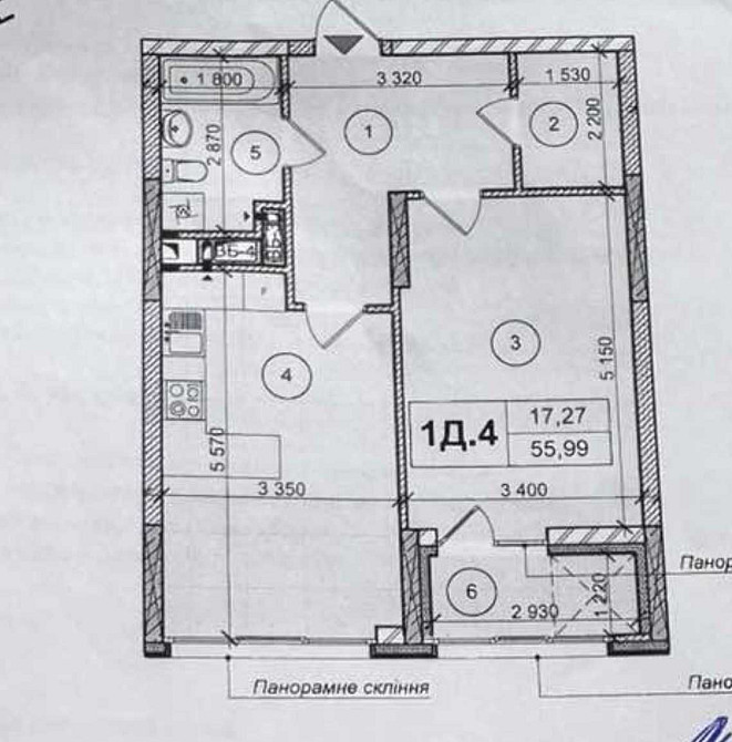 Здам 1-ну квартиру ЖК Сіty Hub вул.Кудряшова (Мокра) Київ - зображення 3
