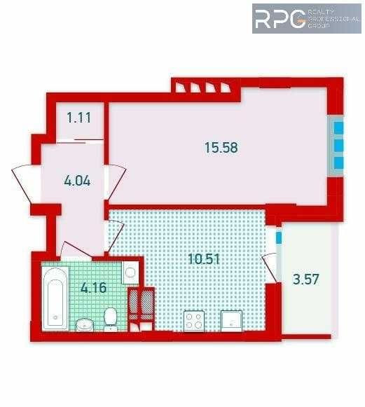 Продаж 1-к квартири в ЖК Чарівне місто, 3 будинок, ст.м.Червоний хутір Київ - зображення 2