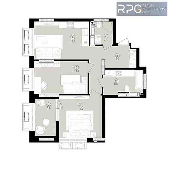 ВИД НА ПАРК 2к квартира БЕЗ КОМІСІЇ  в ЖК Буд на Вавілових Є Генератор Київ