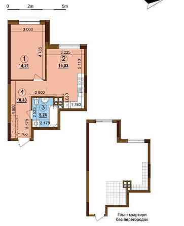 Вигідна інвестиція! Продаж 1-кім Варшавський 3, Перепоступка, без% Київ