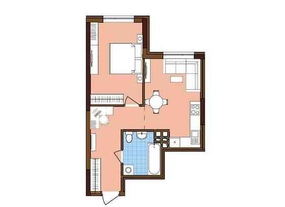 Вигідна інвестиція! Продаж 1-кім Варшавський 3, Перепоступка, без% Київ