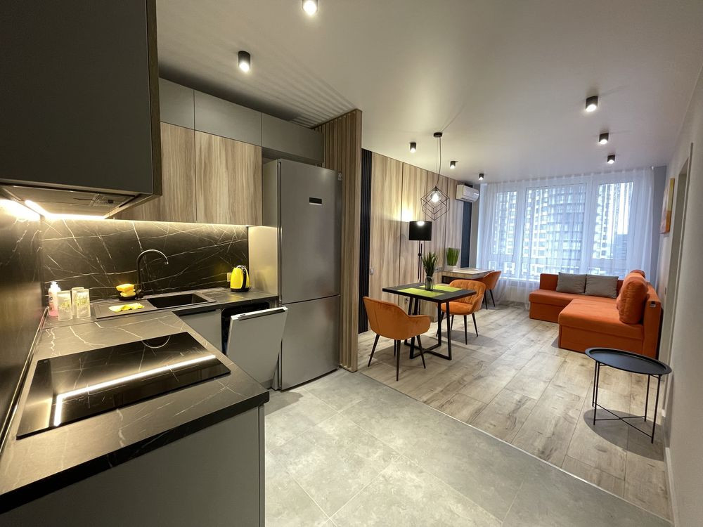 Красивая квартира аренда ЖК Славутич Заречная 2к1 Киев - изображение 2