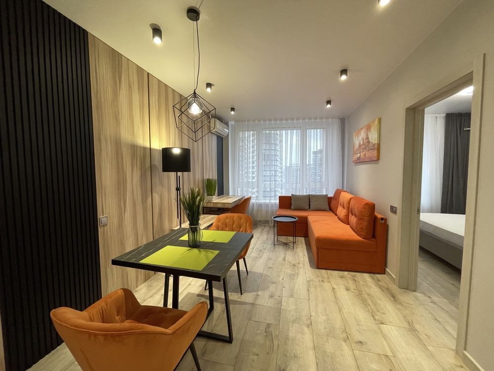 Красивая квартира аренда ЖК Славутич Заречная 2к1 Киев - изображение 1