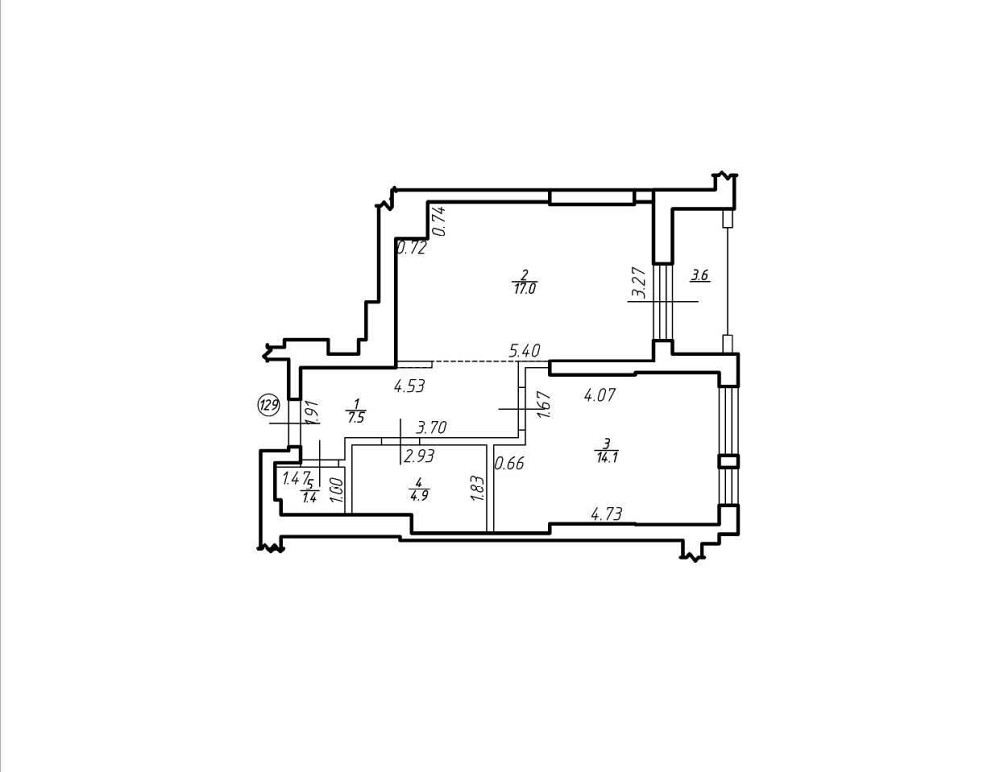 Однокімнатна квартира з гардеробною кімнатою ЖК "Comfort Hill" 48.5м² Львів - зображення 2