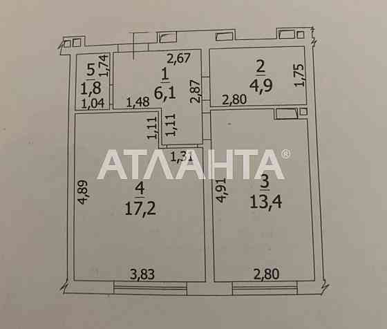 Слободка/ЖК Сити Парк. Однокомнатная квартира в новом доме с ремонтом. Одеса