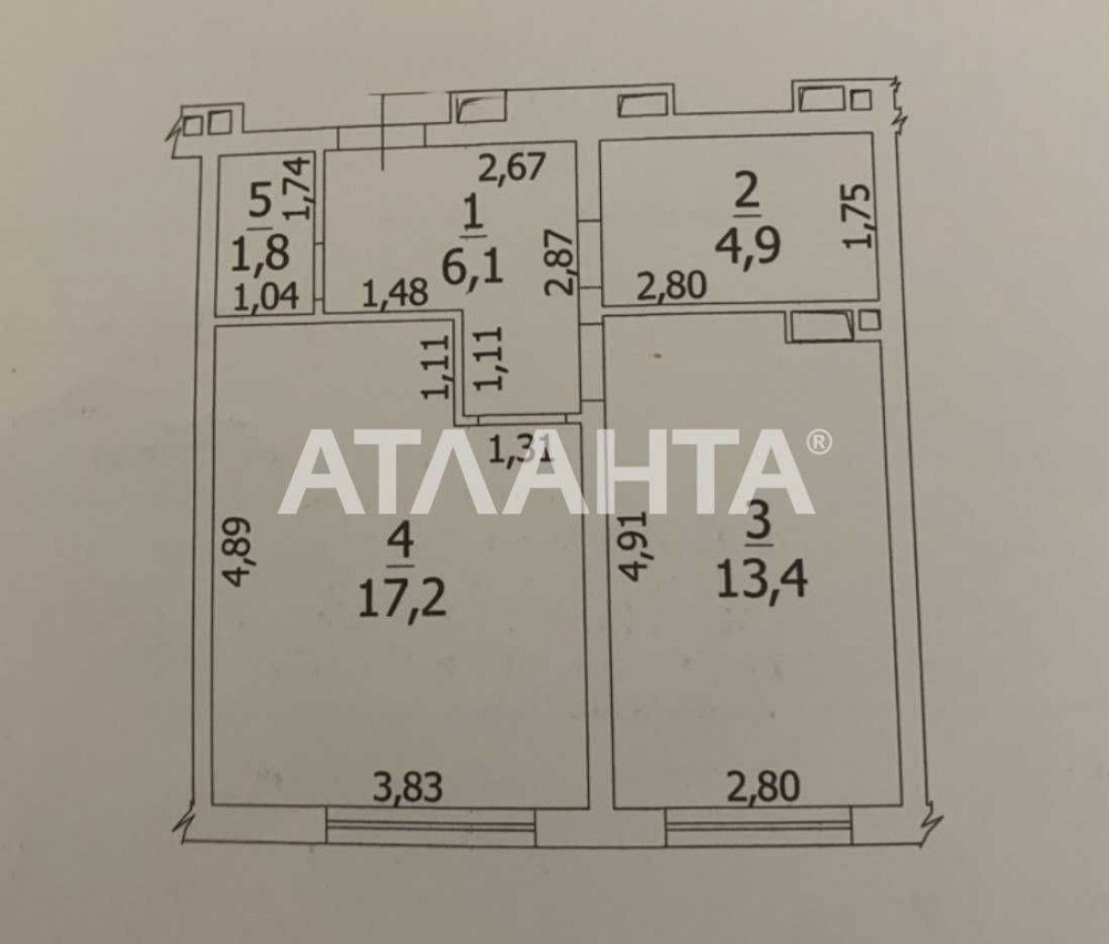 Слободка/ЖК Сити Парк. Однокомнатная квартира в новом доме с ремонтом. Одеса - зображення 6