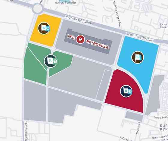 2к квартира  Кращий будинок будинок у ЖК Варшавський 2 Київ