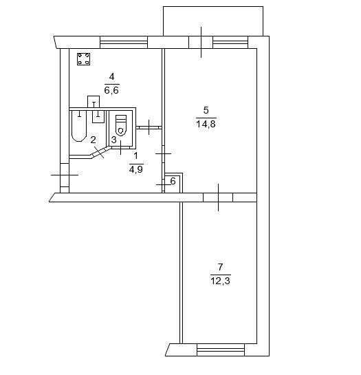 Продам 2-х комнатную квартиру на Матросова . Rn Каменское (Запорожская обл.) - изображение 8