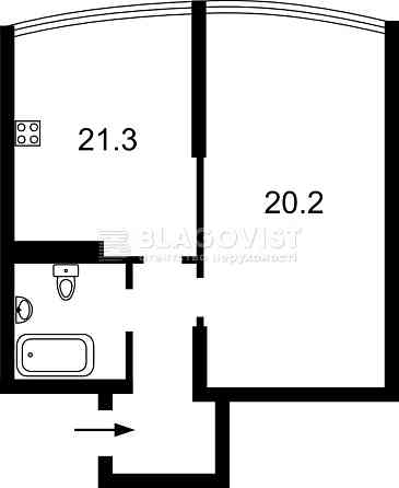 Продаж 1 кімнатної квартири, Берестейський пр-т, Smart Plaza Polytech Київ