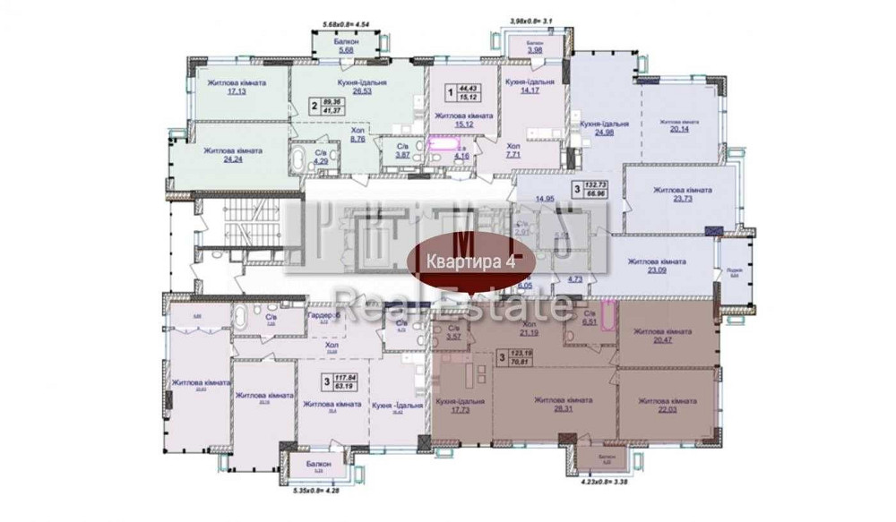 Продажа 3к квартиры, 121м2, Верхогляда, Новопечерские Липки Київ - зображення 2