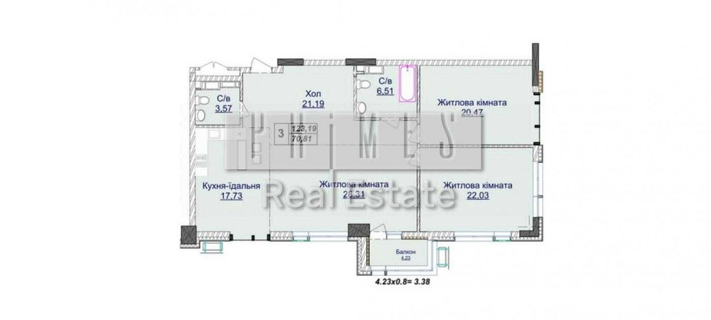 Продажа 3к квартиры, 121м2, Верхогляда, Новопечерские Липки Київ - зображення 3