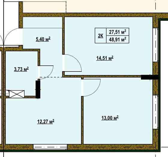 Двокімнатна квартира в Києві, Деснянський район Київ