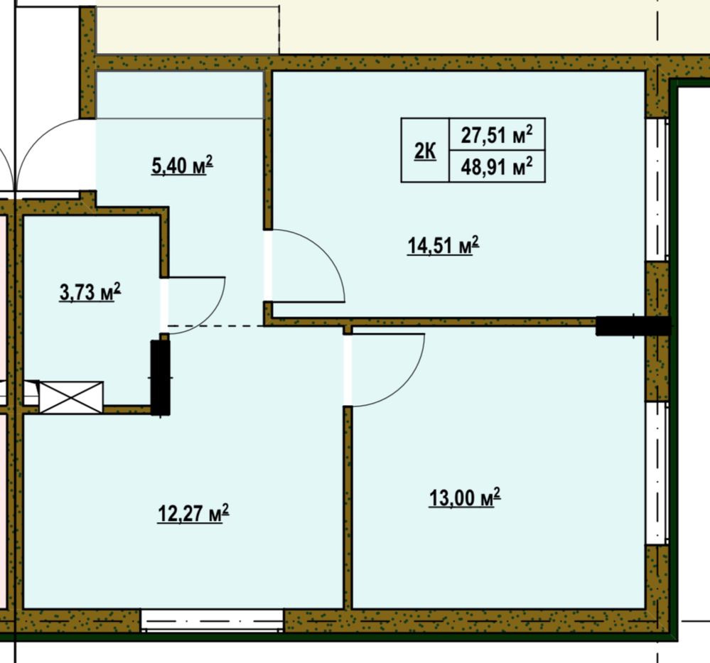 Двокімнатна квартира в Києві, Деснянський район Київ - зображення 2