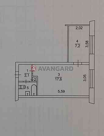 У продажу 1 к. квартира. Каменское (Запорожская обл.)
