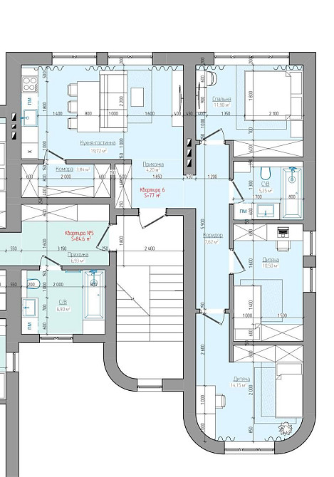 Продаж квартир в клубному будинку! Вул. Гостинна. Р-н . Царське село! Рівне - зображення 6