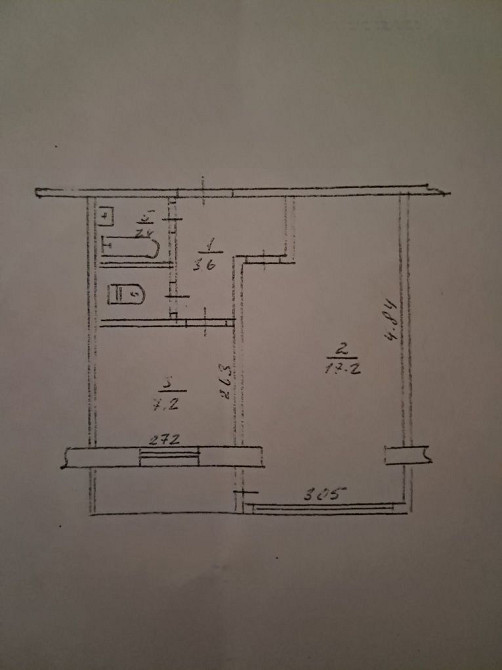 Продам 1 к.кв. вул.Героїв Небесної Сотні  буд.9 р-н Парку Бровари - зображення 2
