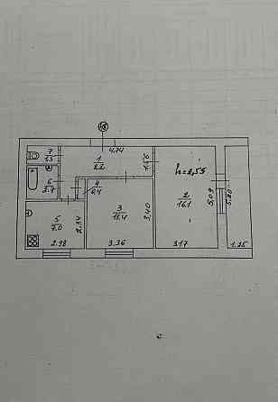 Двокімнатна квартира. м. Камʼянка Каменка-Бугская