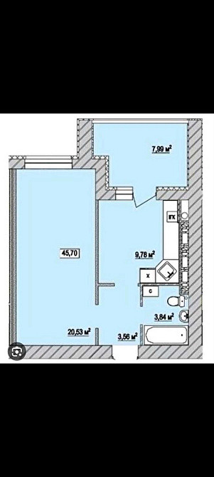 Євродвушка з виглядом в парк Софіївська Борщагівка - зображення 2