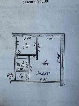 Однокімнатна квартира Николаев