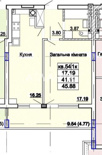 БЕЗ КОМІСІЇ Продаж 2-кім. квартири по вул. В. Стуса ЄОСЕЛЯ Львів - зображення 4