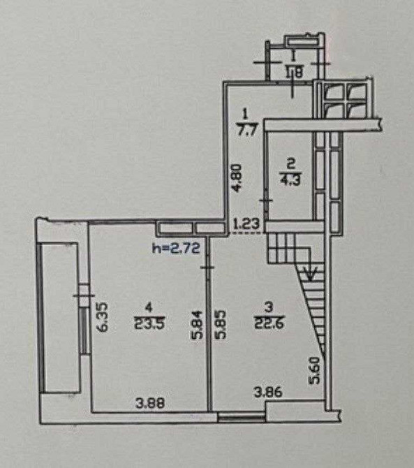 КЛЮЧІ Без % ЦЕНТР Ділова Tetris Hall Квартира 4к МЕТРО Олімпійська 5хв Київ - зображення 2