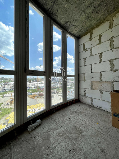 1к квартира ЖК Лазурний центр видова індивідуальне опалення Харків - зображення 1