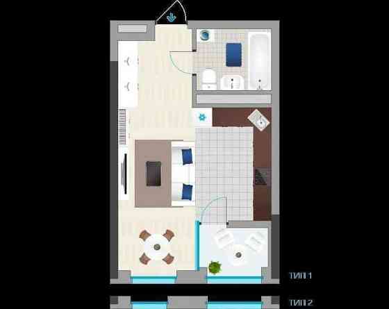 1к квартира 35м2 в Жк Славутич метро Славутич 1хв Позняки Осокорки Київ