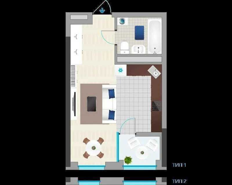 1к квартира 35м2 в Жк Славутич метро Славутич 1хв Позняки Осокорки Київ - зображення 2